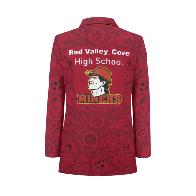 Red Valley/Cove High School Tuxedo Suit Blazer Coat Prom