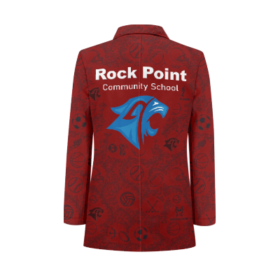 Rock Point Community School Tuxedo Suit Blazer Coat Prom