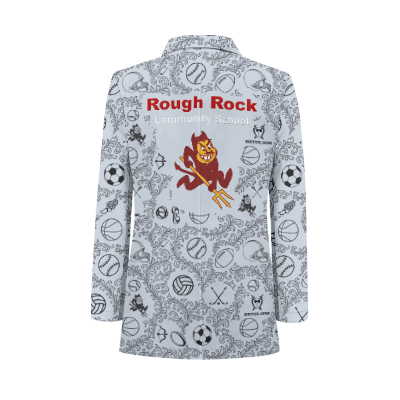 Rough Rock Community School Tuxedo Suit Blazer Coat Prom