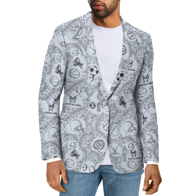 Rough Rock Community School Tuxedo Suit Blazer Coat Prom - Image 3