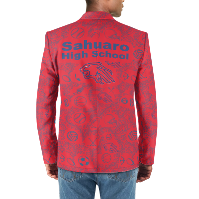Sahuaro High School Tuxedo Suit Blazer Coat Prom - Image 4