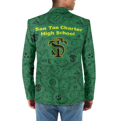 San Tan Charter School Tuxedo Suit Blazer Coat Prom - Image 3