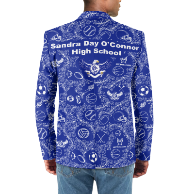 Sandra Day O'Connor High School Tuxedo Suit Blazer Coat Prom - Image 3