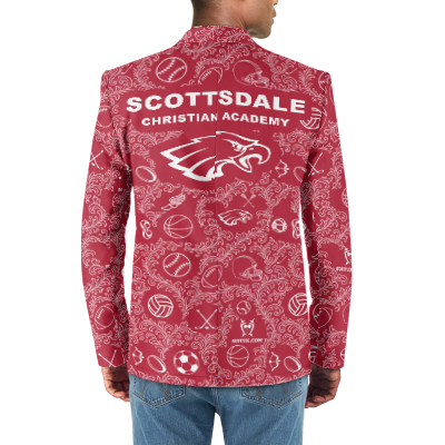 Scottsdale Christian Academy Tuxedo Suit Blazer Coat Prom