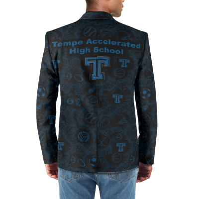 Tempe Accelerated High School Tuxedo Suit Blazer Coat Prom - Image 4