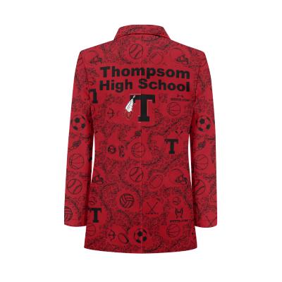 Thompson High School Tuxedo Suit Blazer Coat Prom