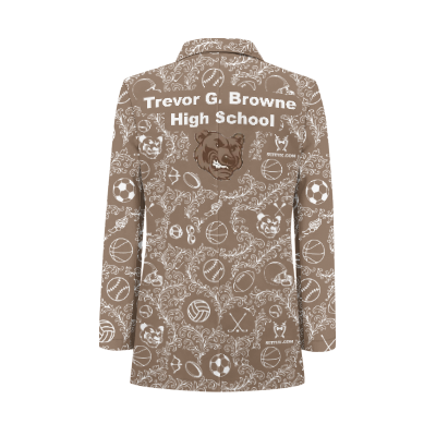 Trevor G. Browne High School Tuxedo Suit Blazer Coat Prom