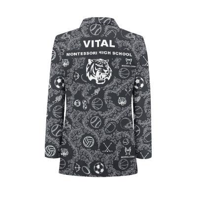 Vital Montessori High School Tuxedo Suit Blazer Coat Prom