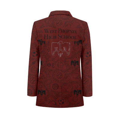 West Phoenix High School Tuxedo Suit Blazer Coat Prom