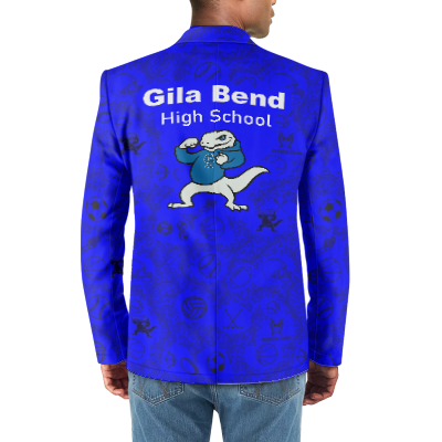 Gila Bend High School Tuxedo Suit Blazer Coat Prom - Image 3