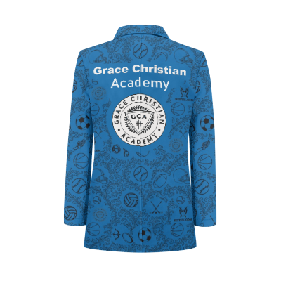 Grace Christian Academy Tuxedo Suit Blazer Coat Prom