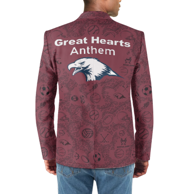 Great Hearts Anthem Tuxedo Suit Blazer Coat Prom - Image 4