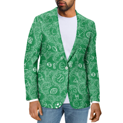 Green Fields Country Day School Tuxedo Suit Blazer Coat Prom - Image 3