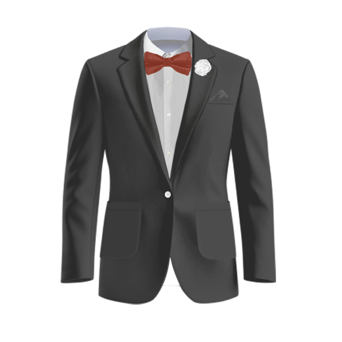 Groomsmen Suit - Cinnamon Tuxedo and Suits to Match Davids Bridal Dress - Image 2