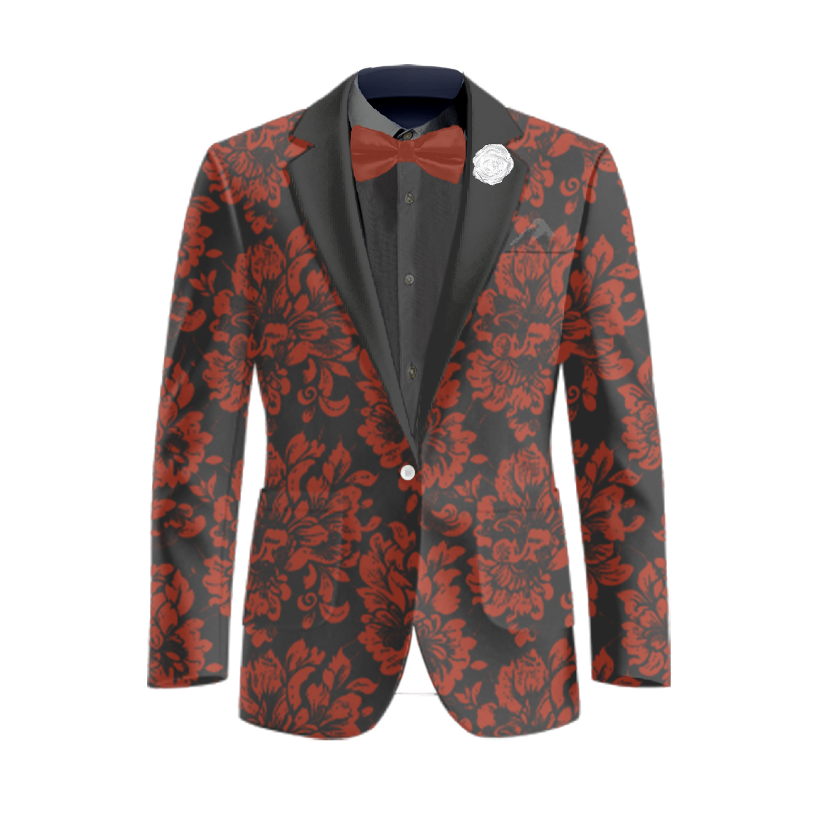 Groomsmen Suit - Cinnamon Tuxedo and Suits to Match Davids Bridal Dress - Image 4