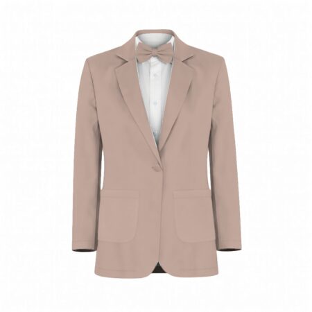 Pink Cherry Blossom Charmeuse Suit and Tuxedo – Exact Color Match for AW Bridal Bridesmaid Dresses