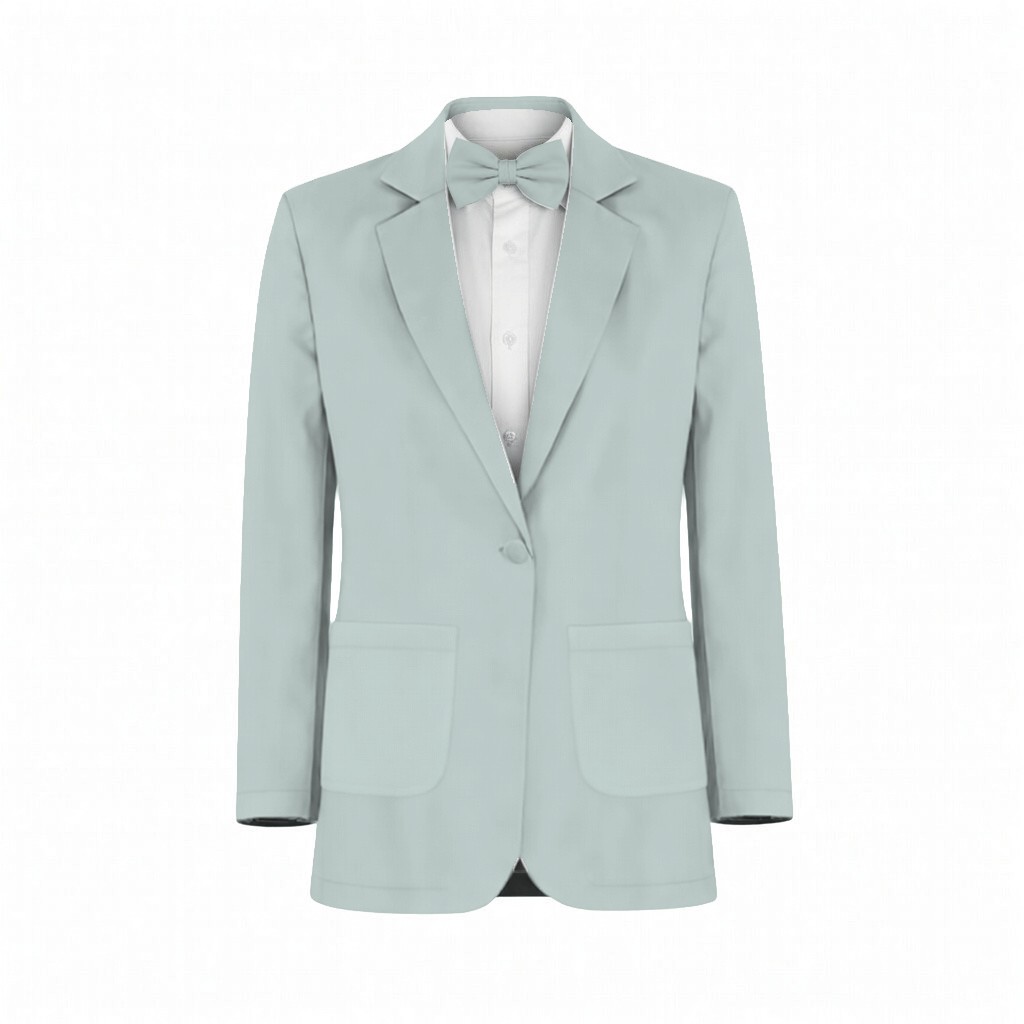 Mist Crystal Suit and Tuxedo – Exact Color Match for AW Bridal Bridesmaid Dresses - Image 2