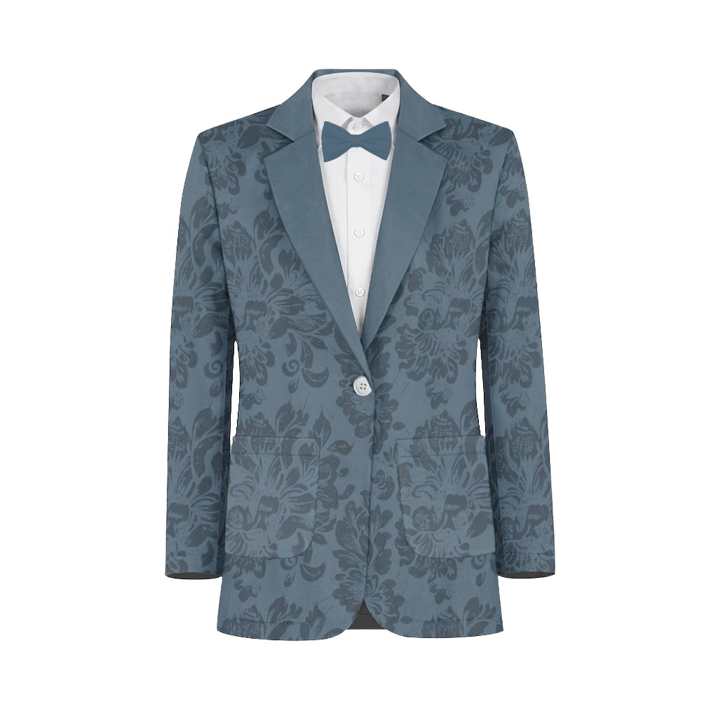 Bermuda Shrubbery Suit and Tuxedo – Exact Color Match for Azazie Bridesmaid Dresses - Image 2