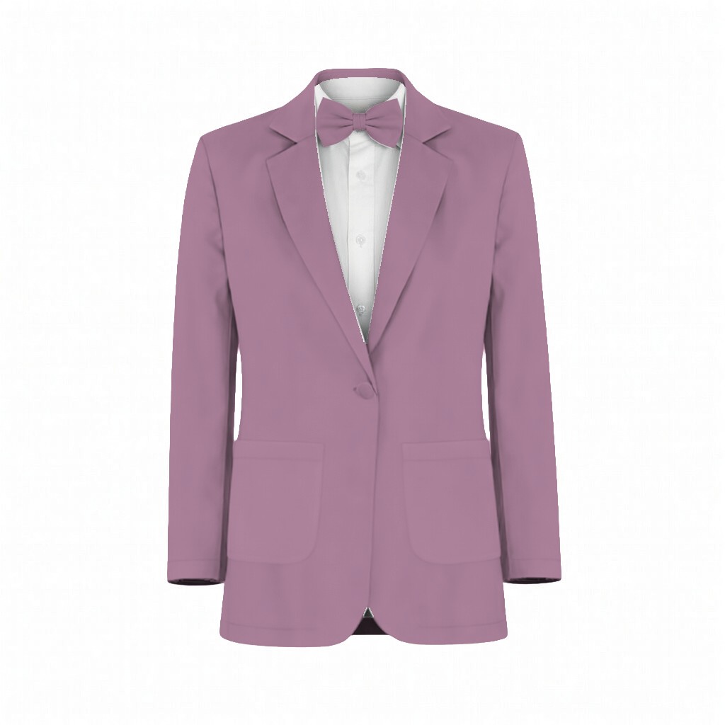 Azazie Stretch Satin Wisteria Suit and Tuxedo – Exact Color Match for Azazie Dresses - Image 2