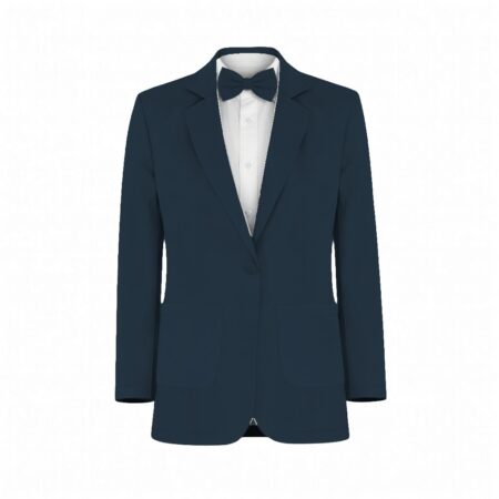Deep Blue Krystal Satin Suit and Tuxedo – Exact Color Match for Baltic Born Bridesmaid Dresses