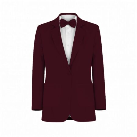 Mulberry Leslie Velvet Suit and Tuxedo – Exact Color Match for Baltic Born Bridesmaid Dresses