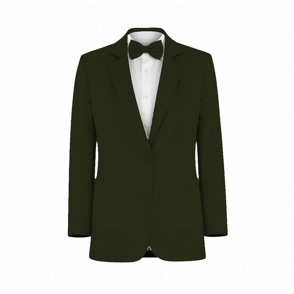 Olive Marseille Embossed Suit and Tuxedo – Exact Color Match for Baltic Born Bridesmaid Dresses - Image 2
