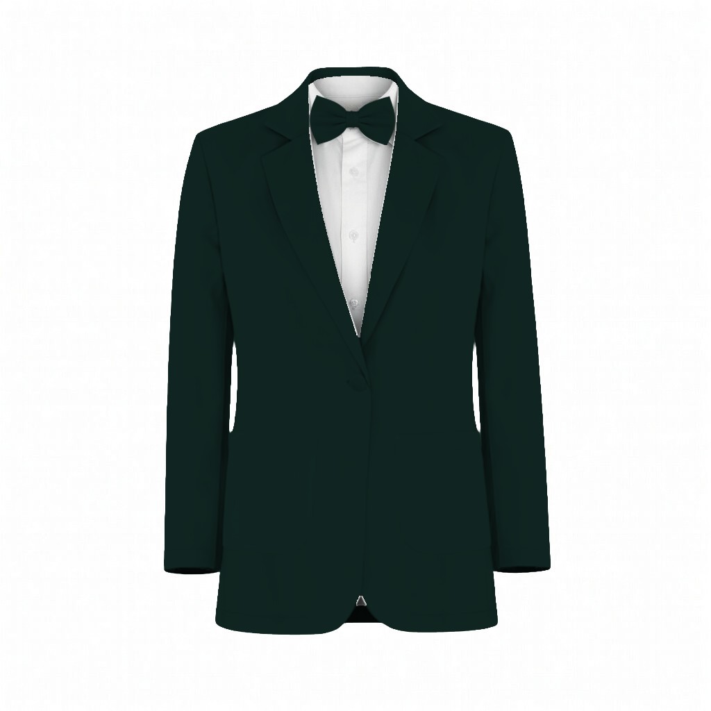 Green Veronica Velvet Suit and Tuxedo – Exact Color Match for Baltic Born Bridesmaid Dresses - Image 2