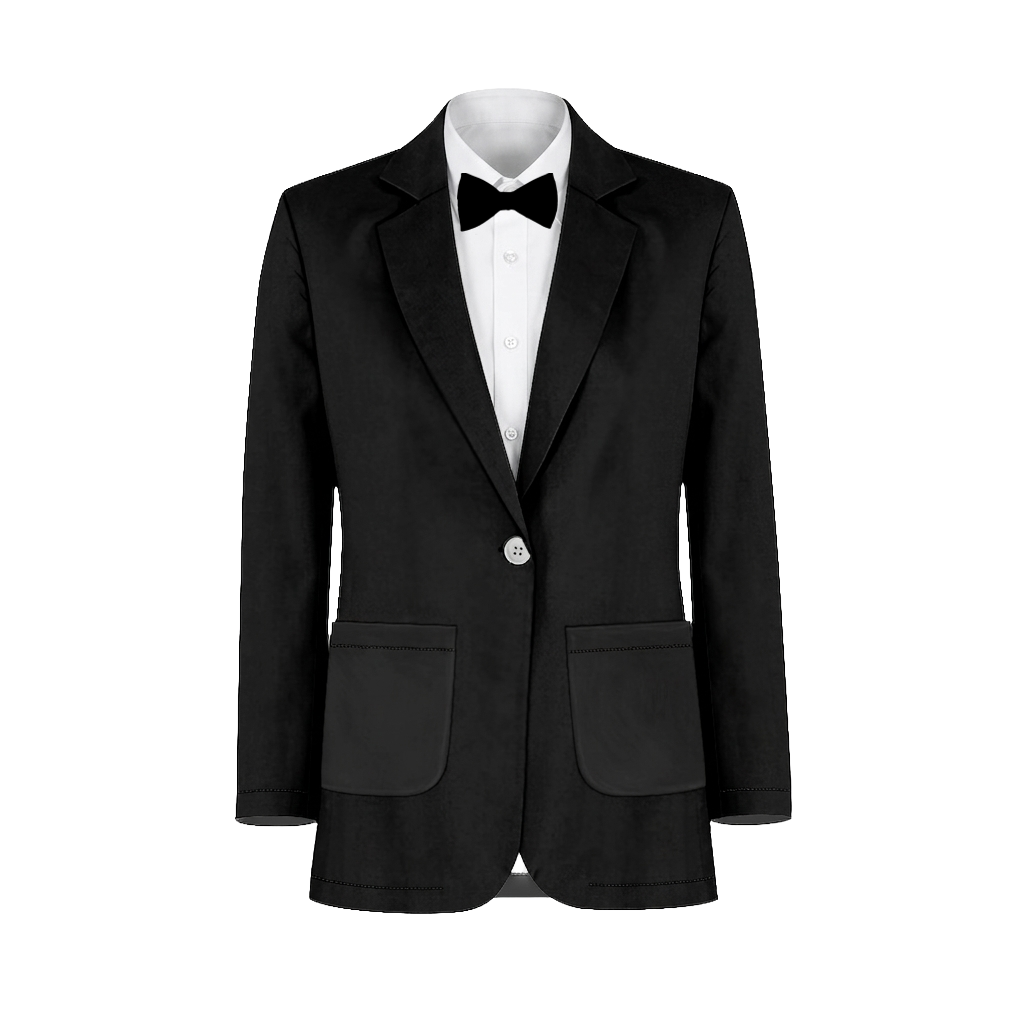 Black On Black Suit and Tuxedo – Exact Color Match for Baltic Born Bridesmaid Dresses - Image 2