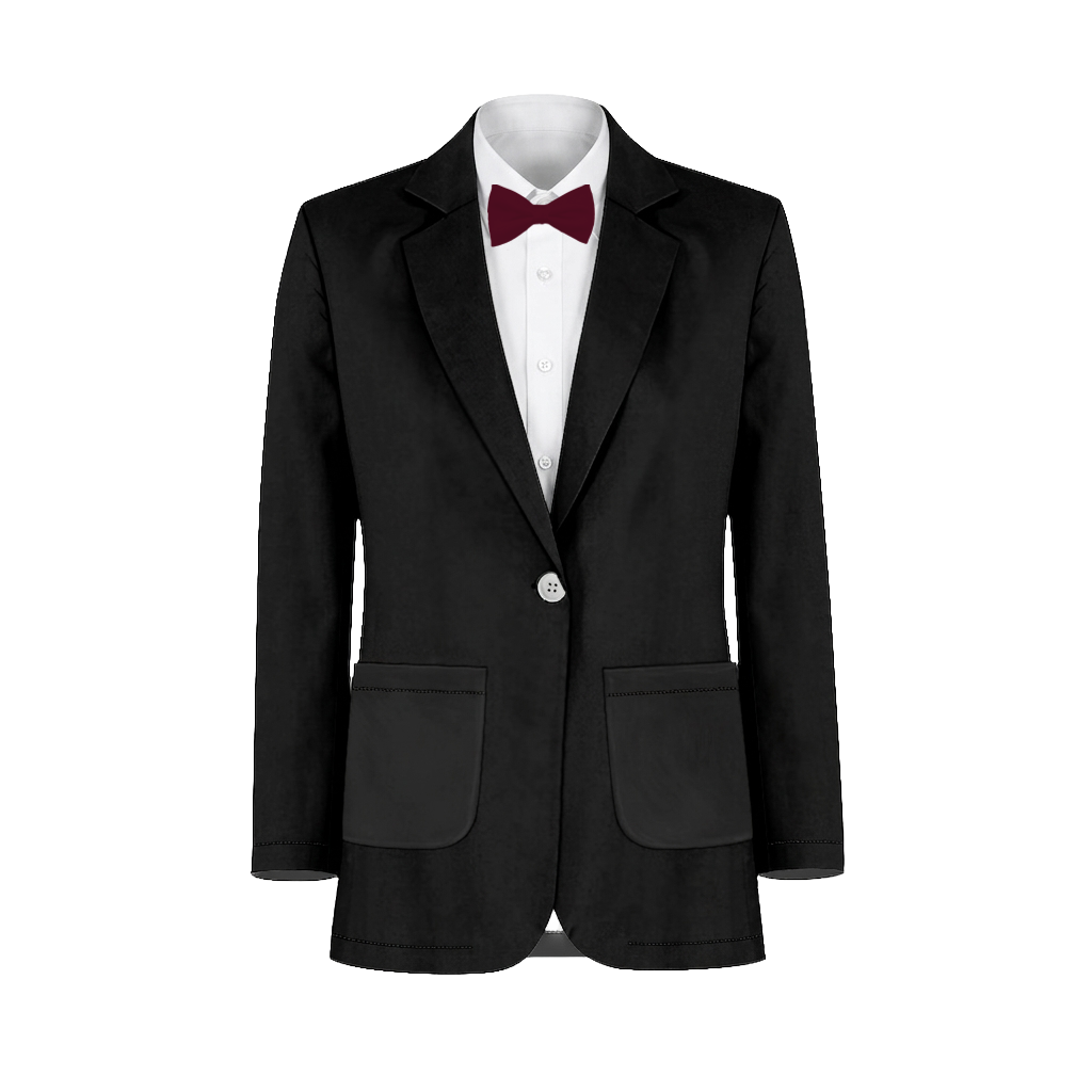 Mulberry Black Suit and Tuxedo – Exact Color Match for Baltic Born Bridesmaid Dresses - Image 2