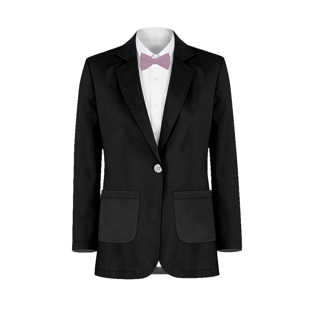 French Lilac Black Suit and Tuxedo – Exact Color Match for Bella Bridesmaids Bridesmaid Dresses - Image 2