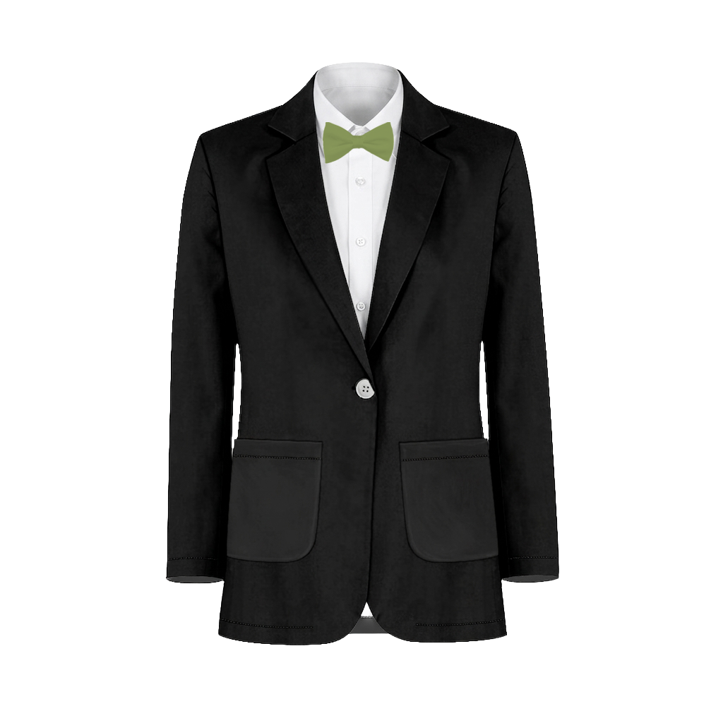Moss Black Suit and Tuxedo – Exact Color Match for Bella Bridesmaids Bridesmaid Dresses - Image 2