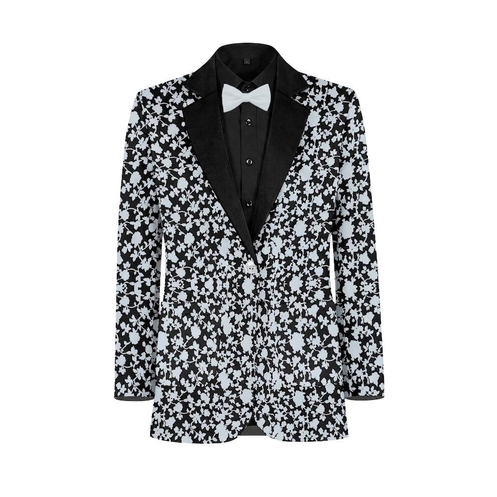 Whisper Black Vines Suit and Tuxedo – Exact Color Match for Bella Bridesmaids Bridesmaid Dresses - Image 2