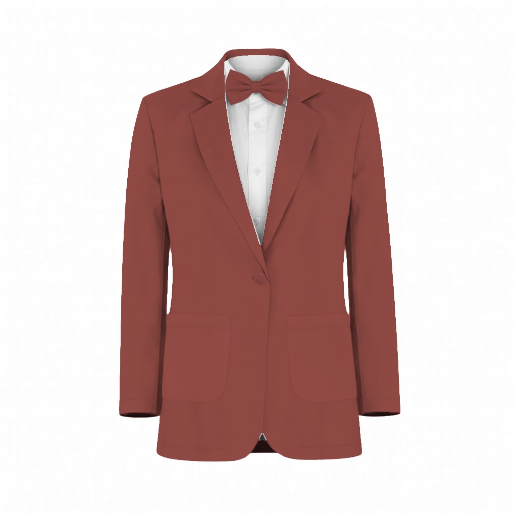 Spice Shiny Satin Suit and Tuxedo – Exact Color Match for Birdy Grey Bridesmaid Dresses - Image 2