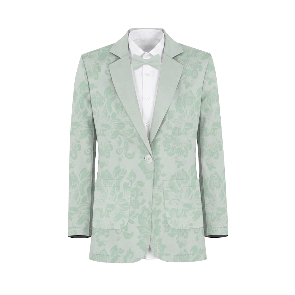 Mint Shrubbery Suit and Tuxedo – Exact Color Match for Birdy Grey Bridesmaid Dresses - Image 2