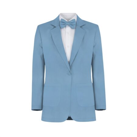 Lake Mesh Suit and Tuxedo - Exact Color Match for David's Bridal Bridesmaid Dresses