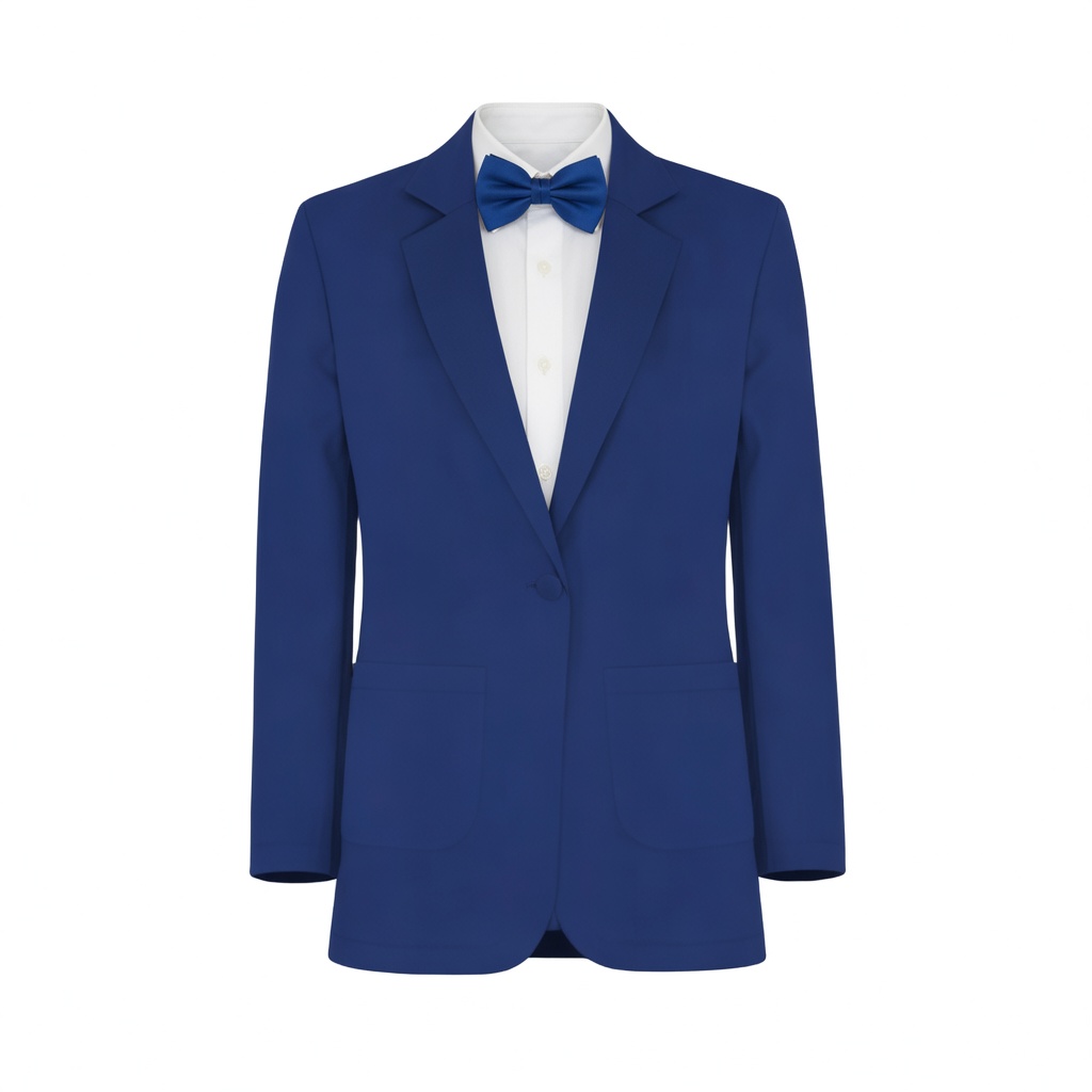 Marine Mesh Suit and Tuxedo - Exact Color Match for David's Bridal Bridesmaid Dresses - Image 2