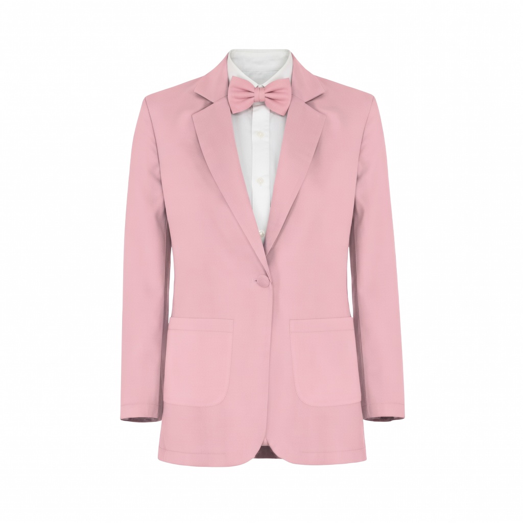 Quartz Mesh Suit and Tuxedo - Exact Color Match for David's Bridal Bridesmaid Dresses - Image 2