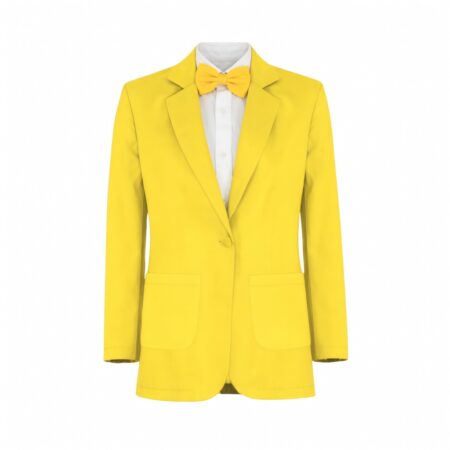 Sunflower Chiffon Suit and Tuxedo - Exact Color Match for David's Bridal Bridesmaid Dresses
