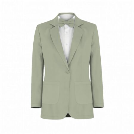 Sage Satin Twill Suit and Tuxedo – Exact Color Match for Dessy Bridesmaid Dresses