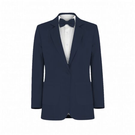 Midnight Navy Trellis 3D Sequin Embroidery Suit and Tuxedo – Exact Color Match for Dessy Bridesmaid Dresses