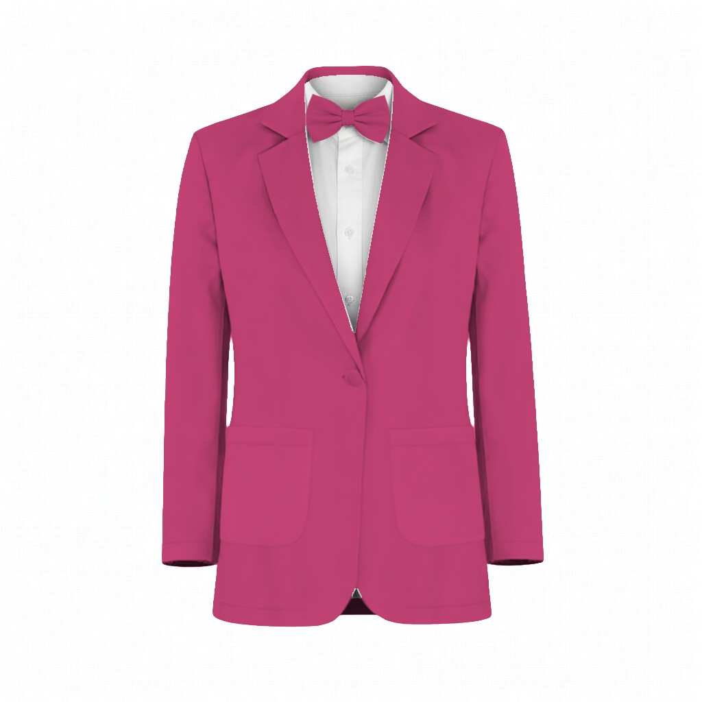 Tea Rose Whisper Satin Suit and Tuxedo – Exact Color Match for Dessy Bridesmaid Dresses - Image 2