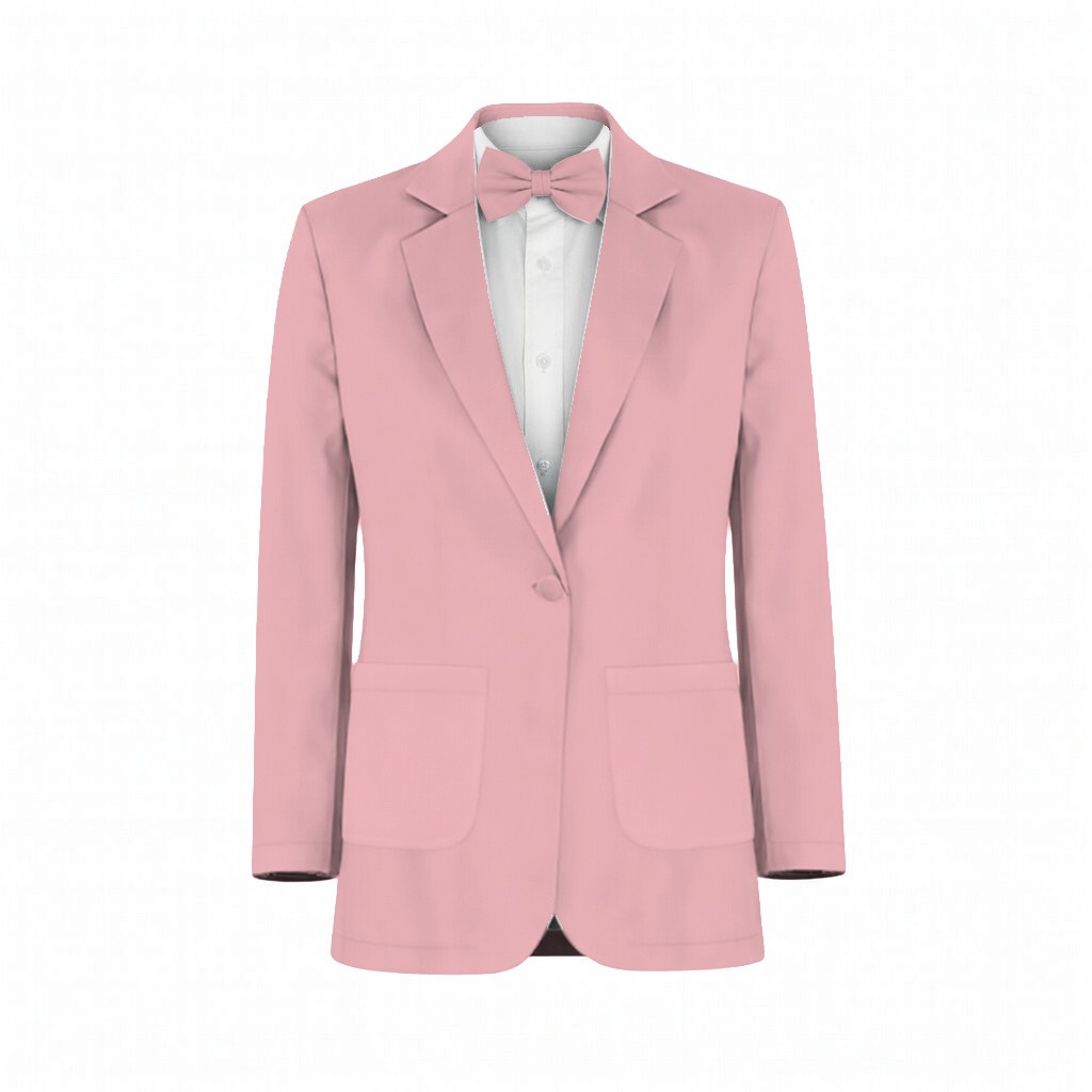 Blossom Chiffon Suit and Tuxedo – Exact Color Match for Kennedy Blue Bridesmaid Dresses - Image 2