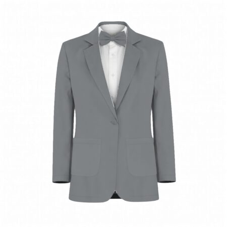 Dove Chiffon Suit and Tuxedo – Exact Color Match for Kennedy Blue Bridesmaid Dresses