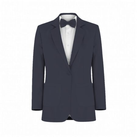 Steel Blue Chiffon Suit and Tuxedo – Exact Color Match for Kennedy Blue Bridesmaid Dresses