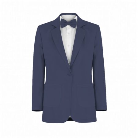 Storm Chiffon Suit and Tuxedo – Exact Color Match for Kennedy Blue Bridesmaid Dresses
