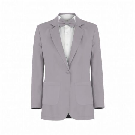 Lavender Luxe Satin Suit and Tuxedo – Exact Color Match for Kennedy Blue Bridesmaid Dresses