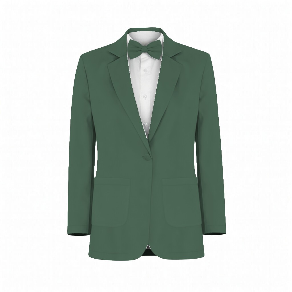 Eucalyptus Satin Suit and Tuxedo – Exact Color Match for Kennedy Blue Bridesmaid Dresses - Image 2