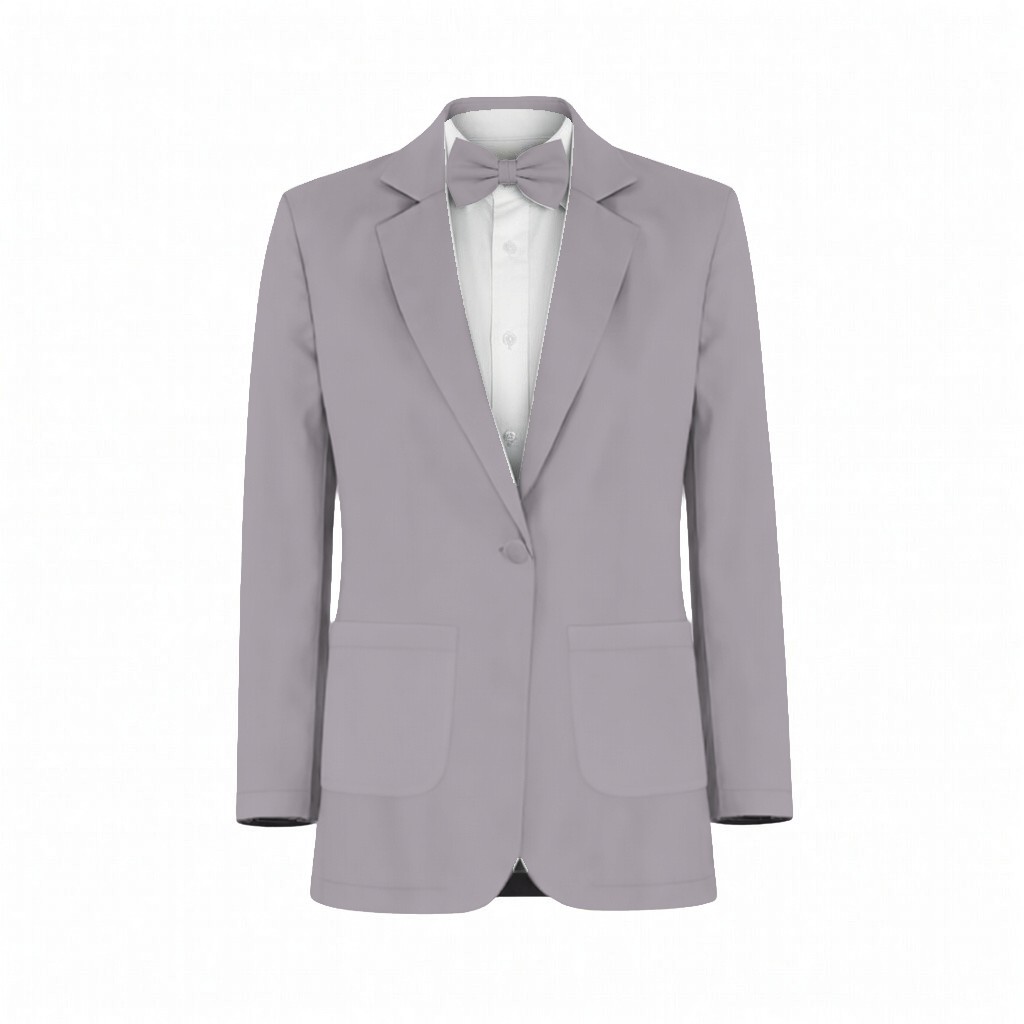 Lavender Velvet Suit and Tuxedo – Exact Color Match for Kennedy Blue Bridesmaid Dresses - Image 2