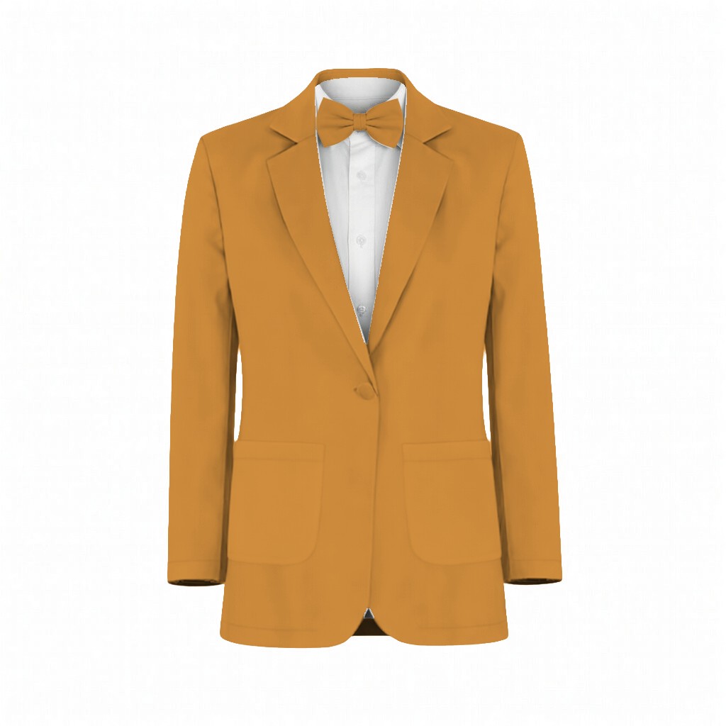 Platinum Butterscotch Velvet Suit and Tuxedo – Exact Color Match for Kennedy Blue Bridesmaid Dresses - Image 2