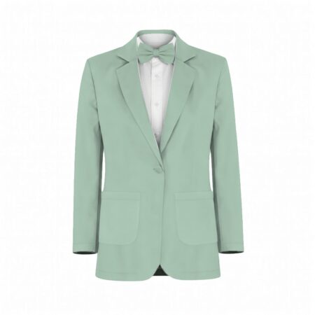 Sea Glass Velvet Suit and Tuxedo – Exact Color Match for Kennedy Blue Bridesmaid Dresses